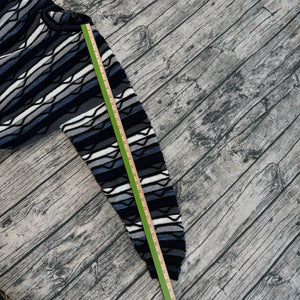 VTG Protege Sweater Mens L 3d Textured Coogi-Style Biggie Cosby Y2K 90s USA Made