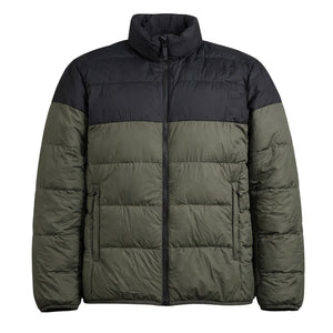 UNIQLO Ultra Light Down Puffer Packable Jacket Olive Green Black Men’s M